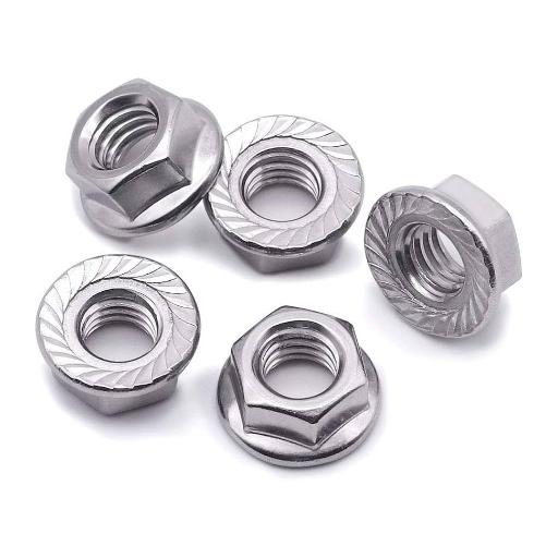 Tuerca Flange Aserrada Galv Mm 10 P(1.50)